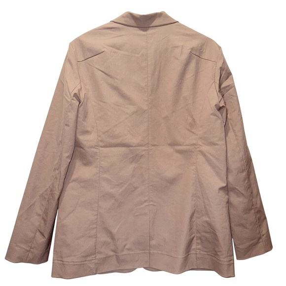 NWT Lululemon Relaxed-Fit Twill Blazer Taupetastic, Size Small - Picture 5 of 7